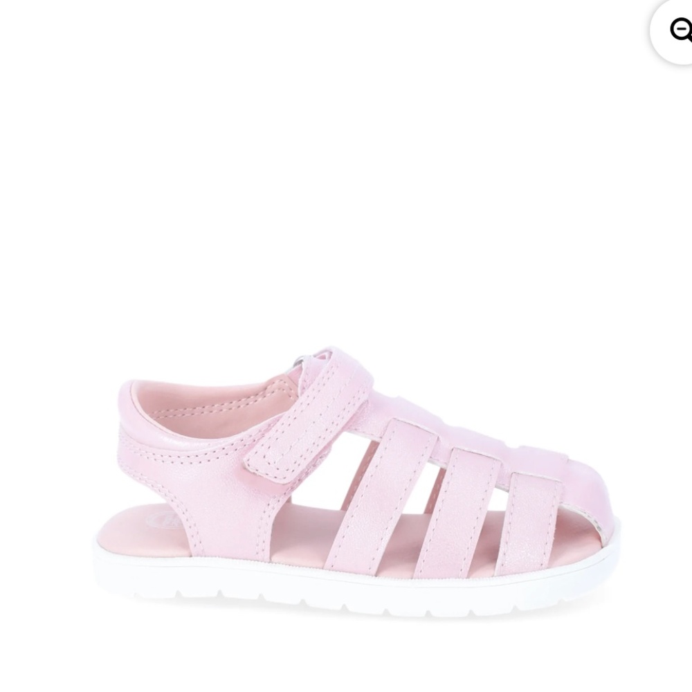 Wonder Nation Toddler Girls Pink Fisherman Sandals Size 12 NWT - Picture 2 of 6